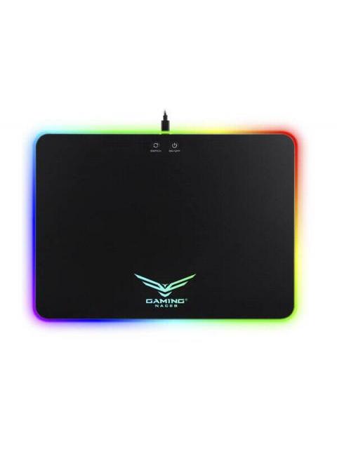 MOUSEPAD GAMER NACEB NA-0927 36X26CM GROSOR 5MM NEGRO - Imagen 4