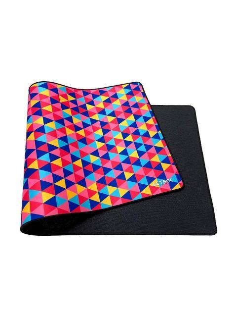 MOUSE PAD VIBE FLOW KALEIDO MT464M ACTECK ADVANCED SERIES TELA + GOMA MEDIDAS 80CM X 35CM - Imagen 2