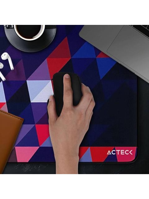 MOUSE PAD VIBE FLOW VITRO MT464T ACTECK ADVANCED SERIES TELA + GOMA MEDIDAS 80CM X 35CM - Imagen 3