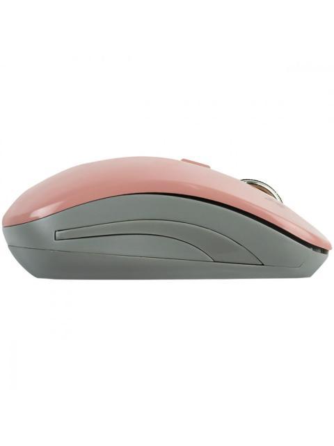 MOUSE PERFECT CHOICE OPTICO ESSENTIALS INALAMBRICO USB 1600DPI ROSA - Imagen 3