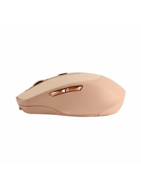 MOUSE PERFECT CHOICE OPTICO PC-045151 INALAMBRICO USB 1600DPI CAQUI - Imagen 3