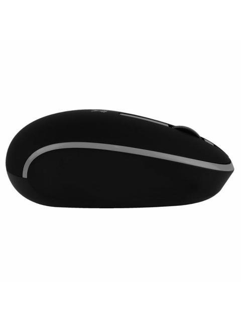 MOUSE PERFECT CHOICE OPTICO WHISPER RF INALAMBRICO USB-C 1000DPI NEGRO - Imagen 3