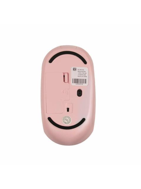 MOUSE PERFECT CHOICE OPTICO WHISPER RF INALAMBRICO USB-C 1000DPI ROSA - Imagen 4