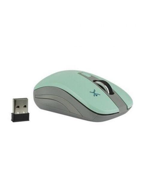 MOUSE PERFECT CHOICE OPTICO ESSENTIAL RF INALAMBRICO 1600DPI TURQUESA-GRIS - Imagen 4