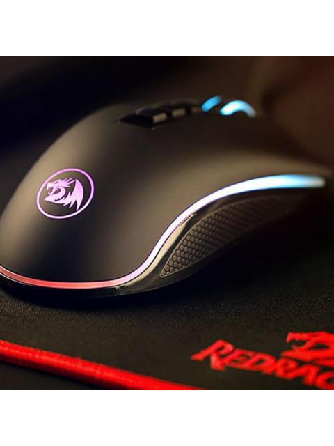 MOUSE REDRAGON COBRA CHROMA JUEGO NEGRO - Imagen 7