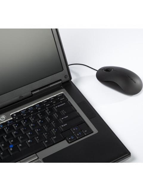 MOUSE TARGUS OPTICO AMU81USZ ALAMBRICO USB 1000DPI NEGRO - Imagen 2