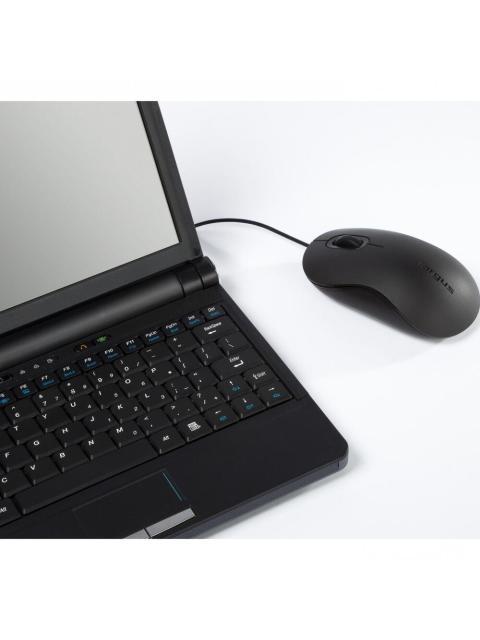 MOUSE TARGUS OPTICO AMU81USZ ALAMBRICO USB 1000DPI NEGRO - Imagen 2