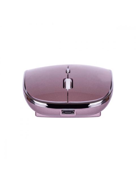 MOUSE TECHZONE TZACMOI27 INALAMBRICO OPTICO 1.600DPI RF INALAMBRICO ROSA - Imagen 5
