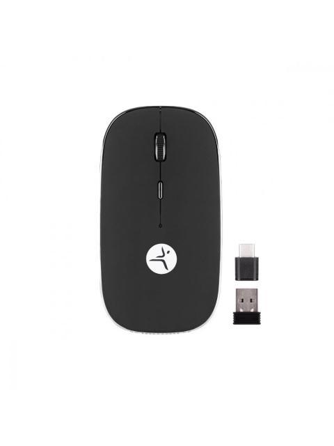 MOUSE TECHZONE TZACMOI30 INALAMBRICO OPTICO 1.600DPI RF INALAMBRICO NEGRO - Imagen 2