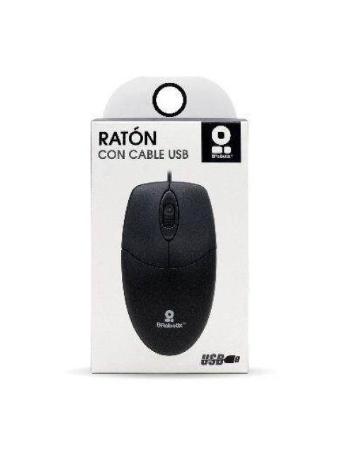 MOUSE USB BROBOTIX 497202 NEGRO 3 BOTONES OPTICO - Imagen 5