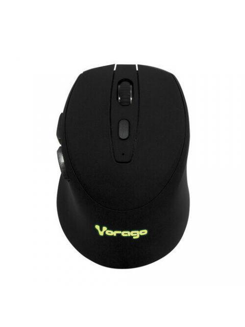 MOUSE VORAGO OPTICO MO-306 INALAMBRICO USB 2400DPI NEGRO - Imagen 2