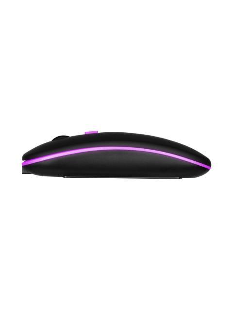 MOUSE VORAGO MO-307 INALAMBRICO OPTICO 1.600DPI BLUETOOTH-USB-A NEGRO - Imagen 3