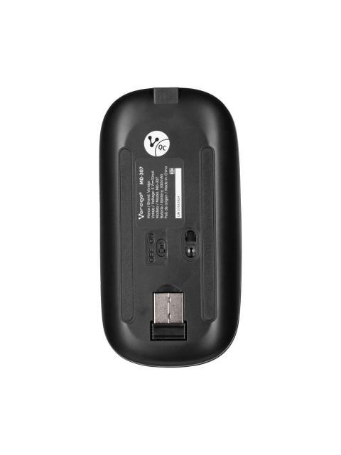 MOUSE VORAGO MO-307 INALAMBRICO OPTICO 1.600DPI BLUETOOTH-USB-A NEGRO - Imagen 9