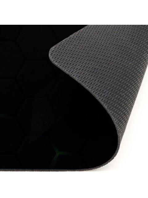 MOUSEPAD GAMER BROBOTIX 6007075 31 X 40CM GROSOR 3MM NEGRO-GRIS - Imagen 3