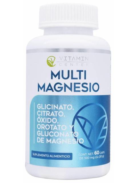 MULTI MAGNESIOS 60 CAP VITAMIN CENTER