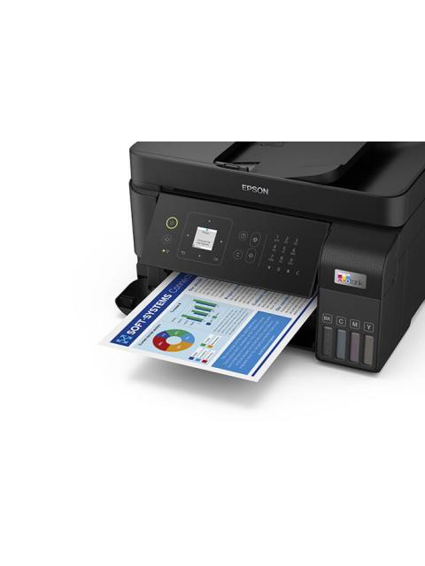 MULTIFUNCIONAL EPSON ECOTANK L5590 COLOR INYECCION TANQUE DE TINTA INALAMBRICO PRINT-COPY-SCAN-FAX - Imagen 3