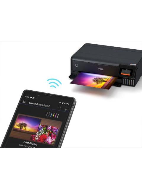 IMPRESORA FOTOGRAFICA ECOTANK L8180 INYECCION TANQUE DE TINTA 5760 X 1440 DPI NEGRO - Imagen 5