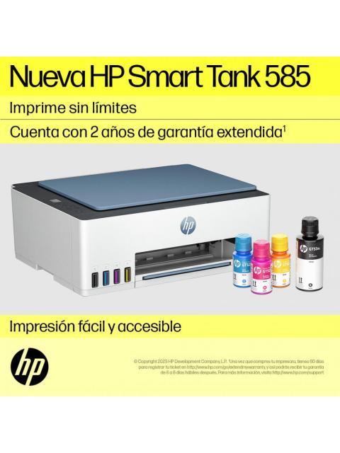 MULTIFUNCIONAL HP SMART TANK 585 1F3Y4A 3 000 PAGINAS POR MES 12 PPM 4800 X 1200 DPI - Imagen 7