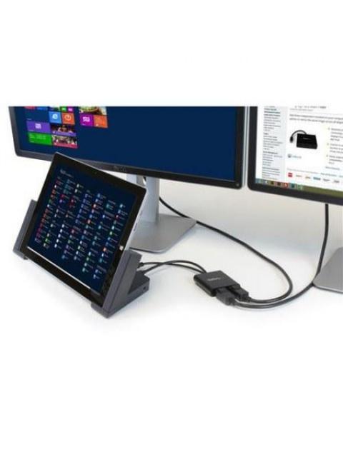 STARTECH  SPLITTER MULTIPLICADOR MINI DISPLAYPORT - 2X DISPLAYPORT NEGRO - Imagen 3