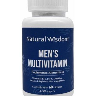 MULTIVITAMINICO HOMBRE 60 CAP NATURAL WISDOM