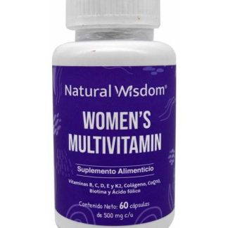 MULTIVITAMINICO MUJER 60 CAP NATURAL WISDOM