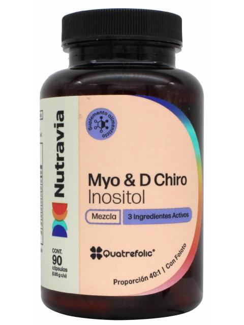 MYO D CHIRO INOSITOL 90 CAP NUTRAVIA