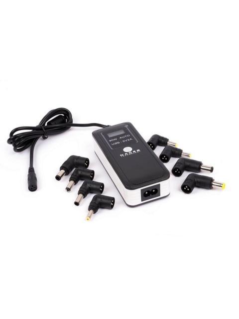 NACEB ADAPTADOR UNIVERSAL PARA LAPTOP NA-013 90W 9 PUNTAS INTERCAMBIABLES - Imagen 3