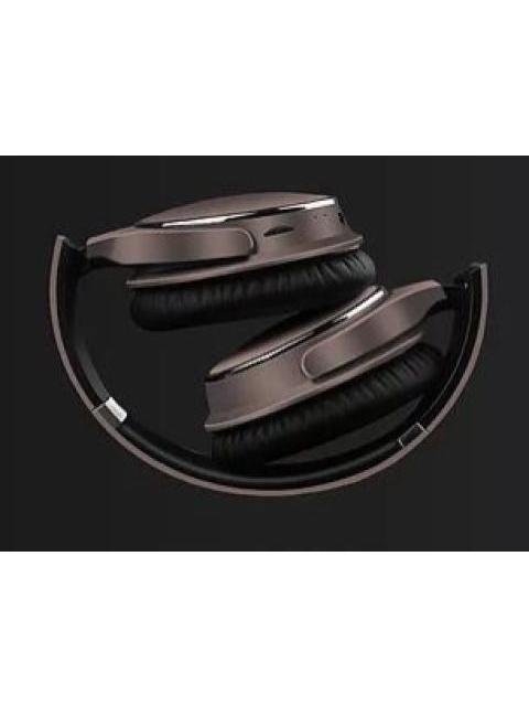 NACEB AUDIFONOS CON MICROFONO FORNAX BLUETOOTH INALAMBRICO 3.5MM NEGRO-MARRON - Imagen 6