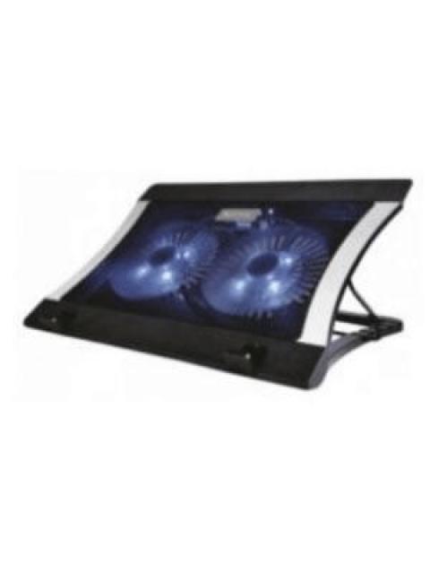 NACEB BASE ENFRIADORA PARA LAPTOP CON 2 VENTILADORES DE 1200RPM NEGRO - Imagen 3
