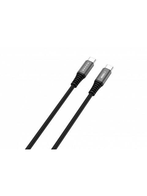 NACEB CABLE USB-C MACHO - USB-C MACHO 1 METRO - Imagen 3