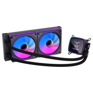 NACEB ENFRIAMIENTO LIQUIDO BOREAL 240MM PANTALLA DIGITAL ARGB NEGRO NA0655N