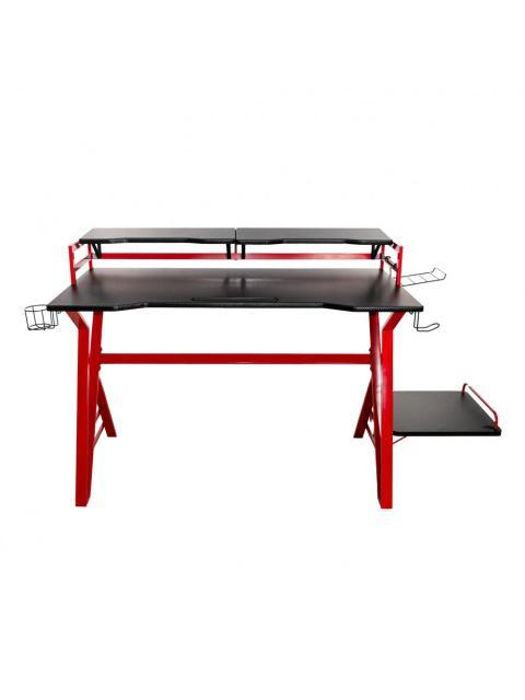 NACEB ESCRITORIO GAMER NA-0646 119CM X 64.7CM NEGRO-ROJO - Imagen 3