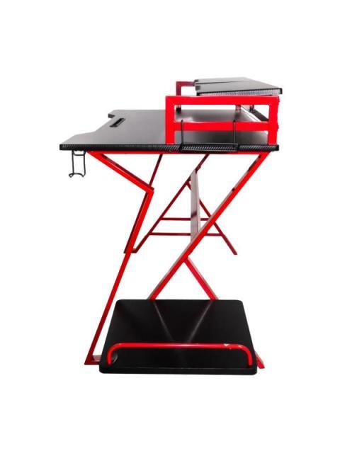 NACEB ESCRITORIO GAMER NA-0646 119CM X 64.7CM NEGRO-ROJO - Imagen 7