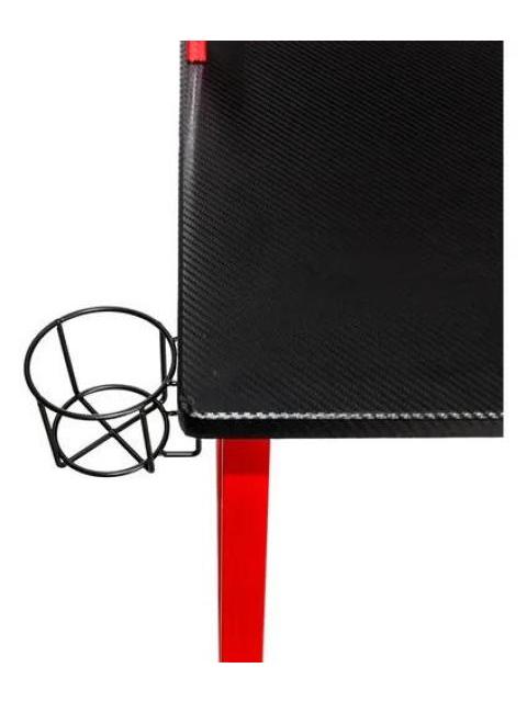 NACEB ESCRITORIO GAMER NA-0646 119CM X 64.7CM NEGRO-ROJO - Imagen 8