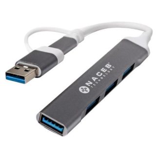 NACEB HUB USB-C-USB-A - USB-A 2.0 USB-A 3.0 5 GBIT-S