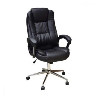 NACEB SILLA EJECUTIVA CON REPOSABRAZOS NEGRO