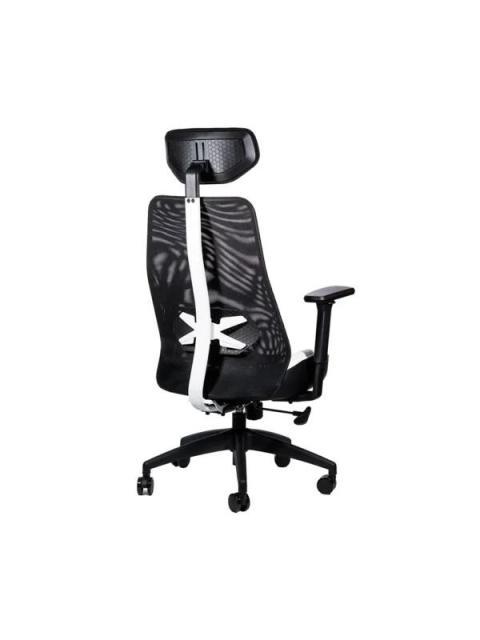 NACEB SILLA GAMER X-ONE HASTA 140KG NEGRO-BLANCO - Imagen 6
