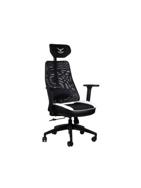 NACEB SILLA GAMER X-ONE HASTA 140KG NEGRO-BLANCO - Imagen 8
