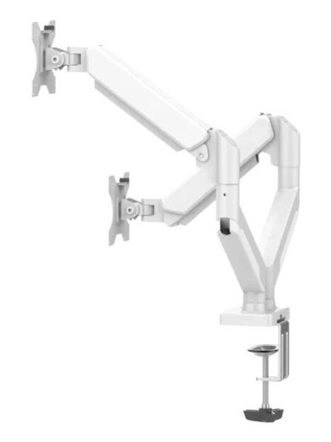 NACEB SOPORTE DE ESCRITORIO PARA 2 MONITORES 10 - 32 HASTA 20KG - Imagen 2