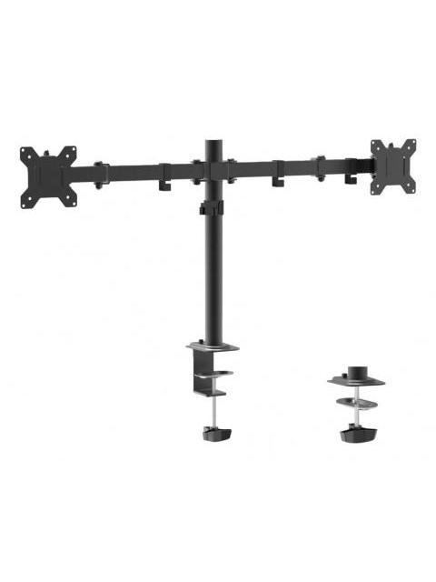 NACEB SOPORTE DE ESCRITORIO PARA 2 MONITORES 10 - 32 HASTA 20KG - Imagen 2