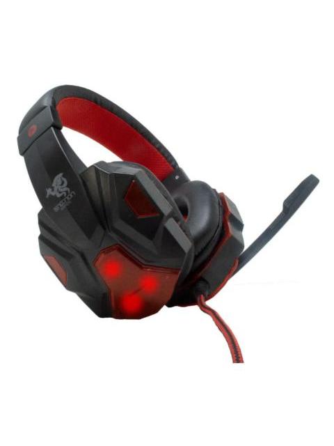 NECNON KIT GAMER DE TECLADO MOUSE MOUSEPAD Y AUDIFONOS KRAKEN ALAMBRICO USB ROJO (ESPANOL) - Imagen 3