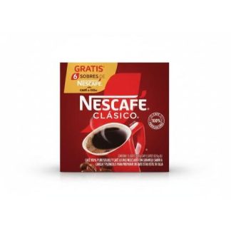 NESCAFE CLASICO PAQUETE CON 16 SOBRES DE 14 GR + 6 DE OLLA 10 GR