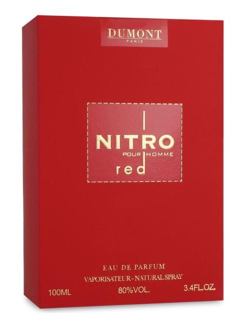 NITRO RED DUMONT EDP 100ML HOMBRE - Imagen 3