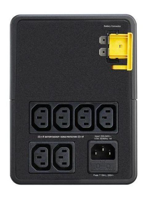 NO BREAK APC BACK-UPS 650W 1200VA 6 CONTACTOS 300 - 120V 50 - 60HZ NEGRO BVX1200L-LM - Imagen 2