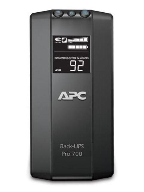 NO BREAK APC PRO BR700G LINEA INTERACTIVA 420W 700VA ENTRADA 120V - 143V SALIDA 120V 6 SALIDAS