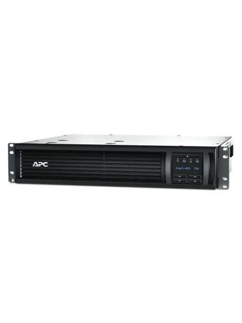 NO BREAK APC SMT750RM2UC LINEA INTERACTIVA 500W 750VA ENTRADA 82V - 114V SALIDA 110V - 127V 6 SALIDAS