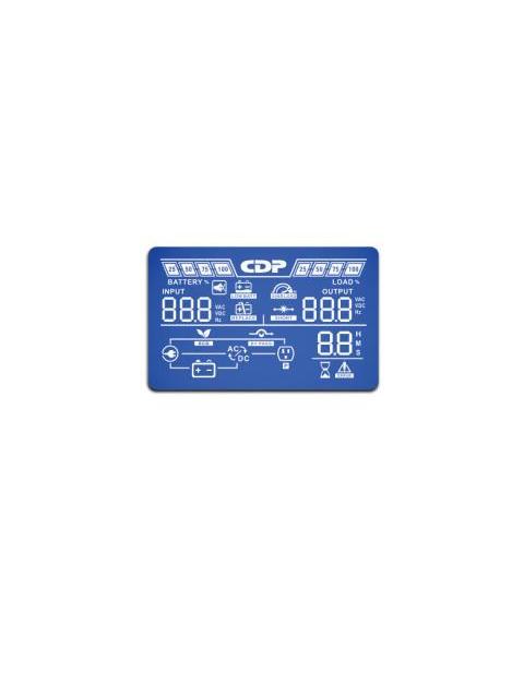 NO BREAK CDP UPO11-2AX DOBLE CONVERSION EN LINEA 2.000W 2.000VA ENTRADA 60V - 138V SALIDA 110V - 120V 8 SALIDAS - Imagen 8