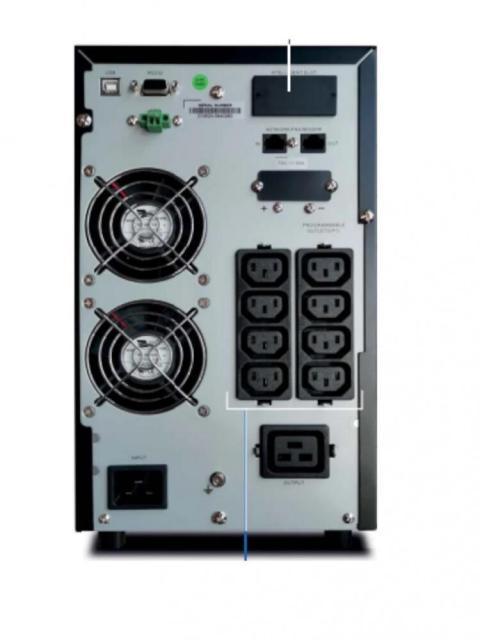 NO BREAK CDP UPO11-3AXI DOBLE CONVERSION EN LINEA 3.000W 3.000VA ENTRADA 110V - 300V SALIDA 200V - 240V 8 SALIDAS - Imagen 4