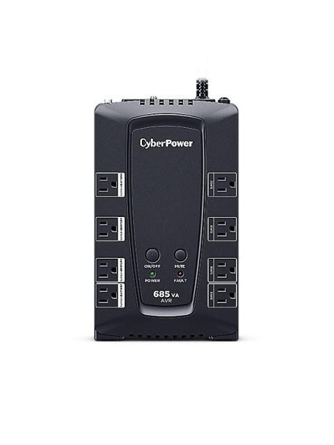 NO BREAK CYBERPOWER CP685AVR 390W 685VA 8 CONTACTOS - Imagen 7