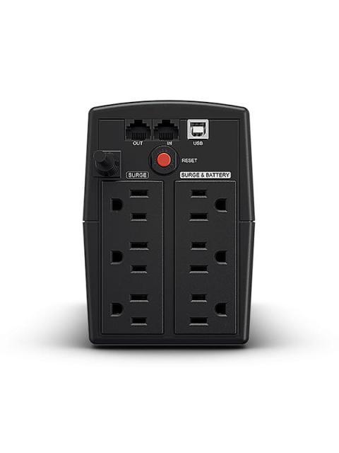 NO BREAK CYBERPOWER OM900ATLCD 900VA ENTRADA 82-148V 6 CONTACTOS - Imagen 2